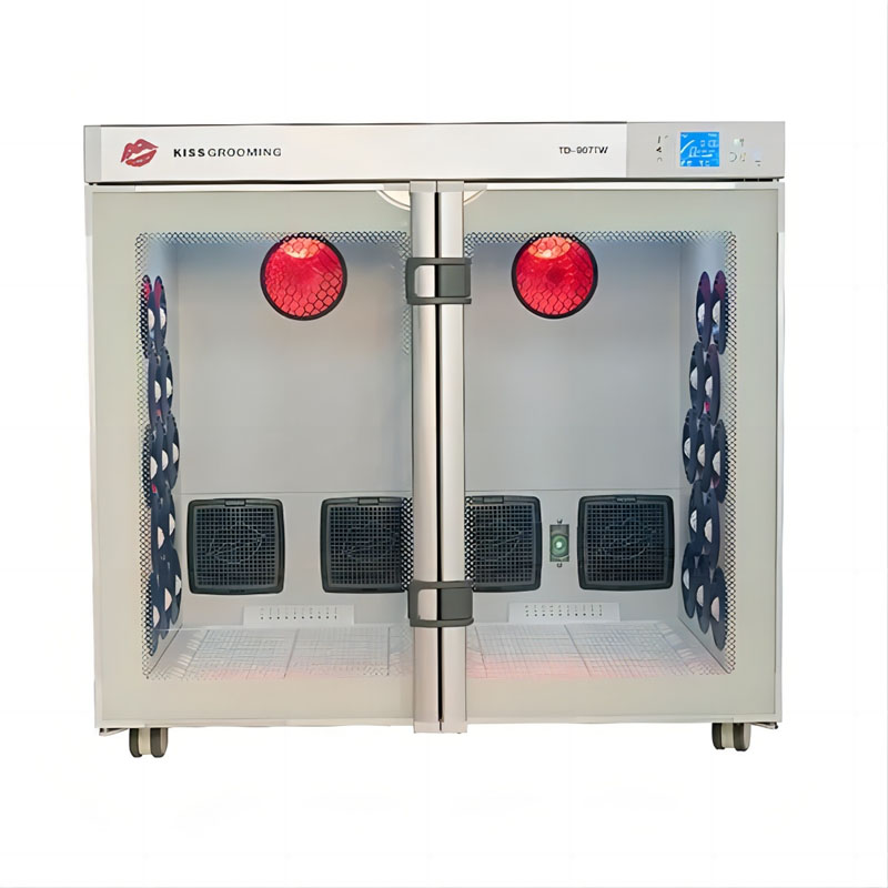 डबल डोर पालतू हेरचाह सुकाउने बक्स